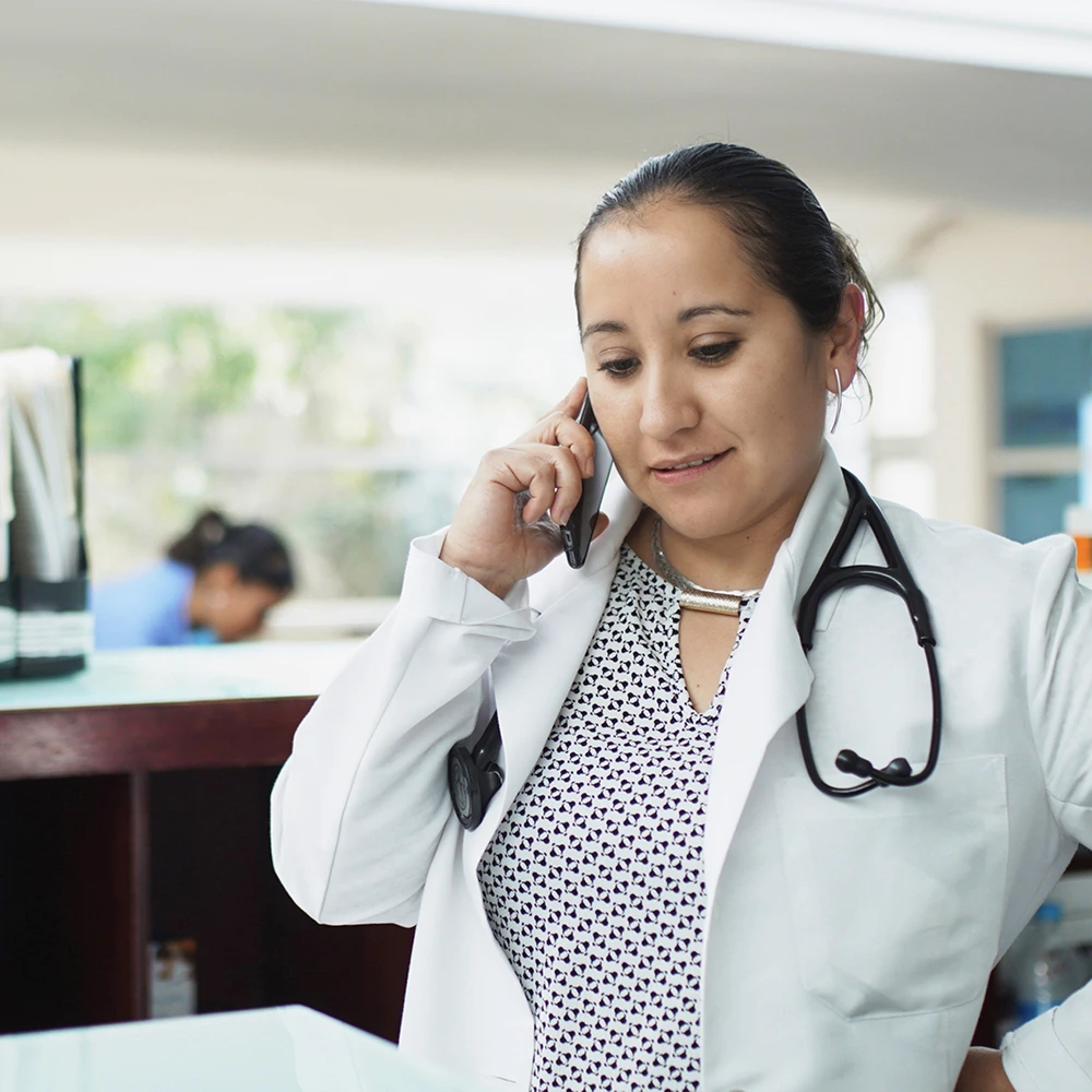 A doctor on gets an interpreter on the line for an ER patient seconds after calling CLI.