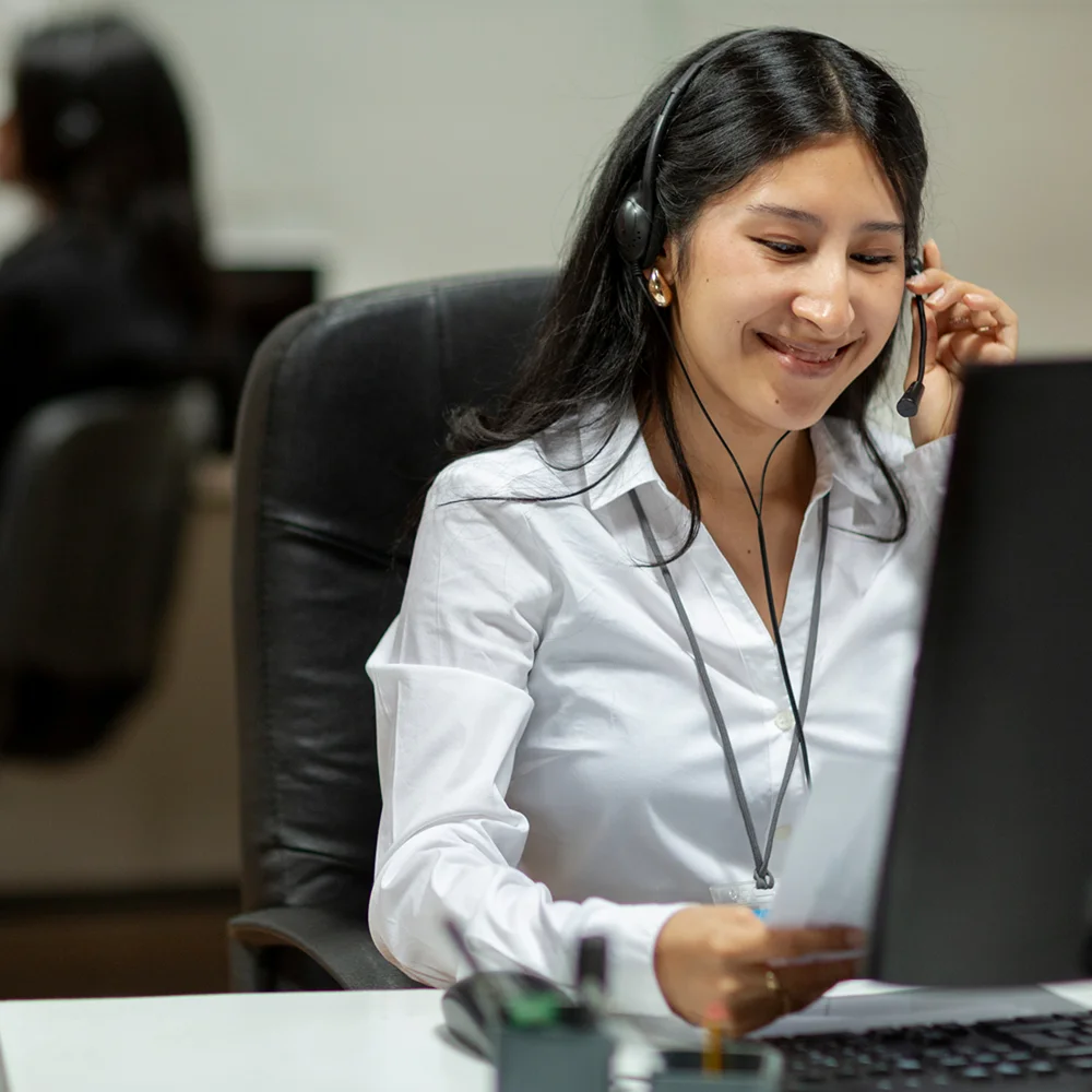 A friendly Spanish interpreter connects with a client over the phone at four in the morning.